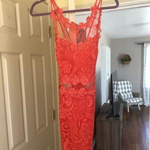 Coral Dress